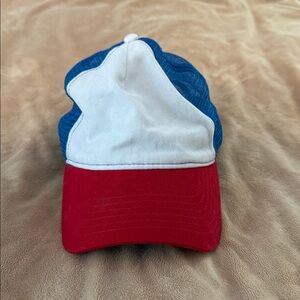 Red, White, and Blue Cap